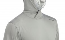 UV triko s kapuc� Simms SolarFlex Guide Hoody Cinder & Regiment Camo Cinder