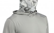 UV triko s kapuc� Simms SolarFlex Guide Hoody Cinder & Regiment Camo Cinder