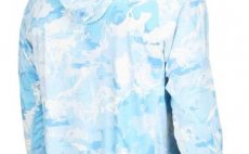 UV triko s kapuc� Simms SolarFlex Hoody Cloud Camo Grey