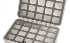 Velk krabice na muky C&F Design Guide Box Double Sided Compartments Dark Grey