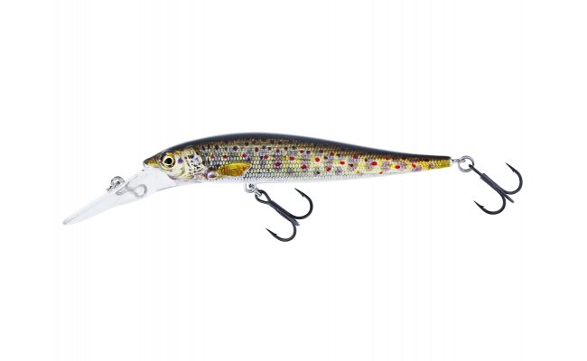 Wobler Westin Jerkbite MR Jerkbait Brown Trout Fry Wobler Westin Jerkbite MR Jerkbait Brown Trout Fry - 6 g; 7,5 cm