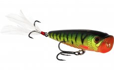 Wobler Westin Spot-On Popper Firetiger Flash