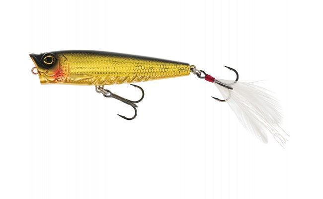 Wobler Westin Spot-On Popper Gold Chrome Wobler Westin Spot-On Popper Gold Chrome - 7 g; 6,5 cm; floating