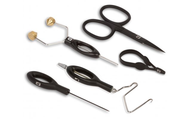 Zkladn vzac sada Loon Outdoors Core Fly Tying Tool Kit Black Zkladn vzac sada Loon Outdoors Core Fly Tying Tool Kit Black