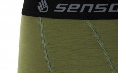 Funk�n� tren�rky Sensor Merino Active khaki - Materi�l