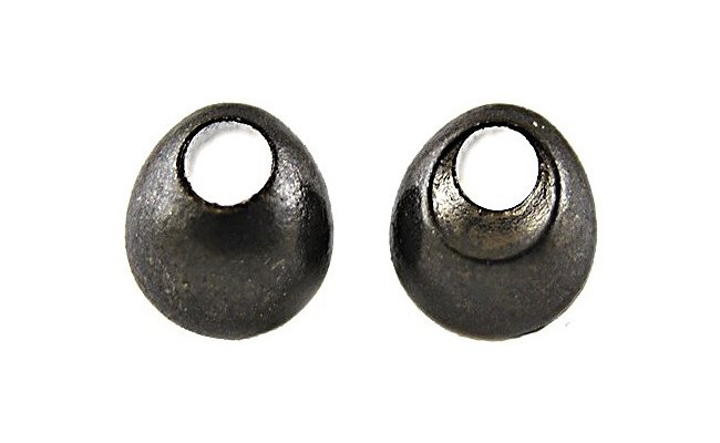 Tungstenov kuliky Knapek Hooks JIG OFF ern nikl Tungstenov kuliky Knapek Hooks JIG OFF ern nikl 2,3 mm, 10 pcs