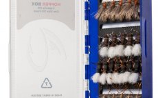 Krabika na muky Fulling Mill Dry Fly & Hopper Box Blue - Oteven