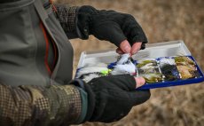 Krabika na muky Fulling Mill Guide Box Blue - V akci