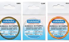Competition Czech Nymph ujímaný bezuzlový 4,5 m (výběr barevné varianty)