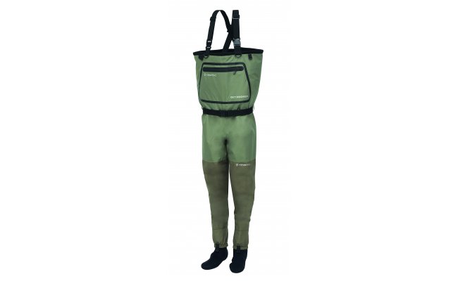 Fishing Waders Kinetic DryGaiter ll St. Foot Dusty Olive s neoprenovou ponokou Fishing Waders Kinetic DryGaiter ll St. Foot Dusty Olive s neoprenovou ponokou S