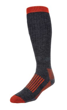Funkční ponožky Simms Merino Thermal OTC Sock Carbon