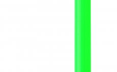 Plavakov set pro dti Little Viking Pole Kit 3 m v zelen barv