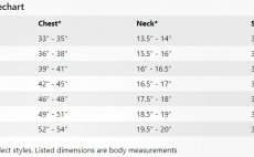 Rybsk bunda Simms G3 Guide Technical Carbon - Tabulka velikost