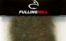 Dubbing Fulling Mill Tactical Microflash Dub modro-zelen pav odstn