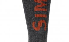 Funkn ponoky Simms Merino Midweight OTC Sock Carbon - Zadn strana