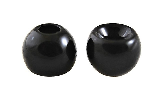 Tungstenov kuliky Knapek Hooks COLOR Regular ern Tungstenov kuliky Knapek Hooks COLOR Regular ern 1,5 mm, 10 pcs