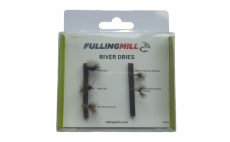 Mal� sada ���n�ch such�ch mu�ek Fulling Mill Grab A Pack River Dry Flies - Kolekce mu�ek