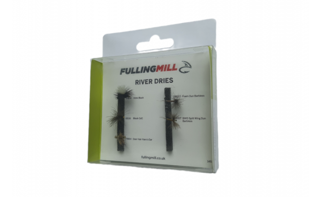 Mal� sada ���n�ch such�ch mu�ek Fulling Mill Grab A Pack River Dry Flies - Kolekce mu�ek Mal� sada ���n�ch such�ch mu�ek Fulling Mill Grab A Pack River Dry Flies - Kolekce mu�ek