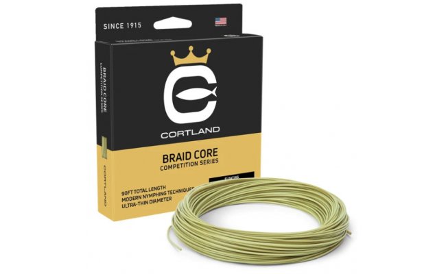 Mu�ka�sk� ���ra nymfovac� Braid Core Cortland COMPETITION SERIES Mu�ka�sk� ���ra nymfovac� Cortland COMPETITION SERIES Level .022 �alv�jov� zelen�