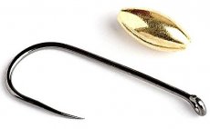 Tungstenov nymfov zt Knapek Hooks OLIVE Zlat