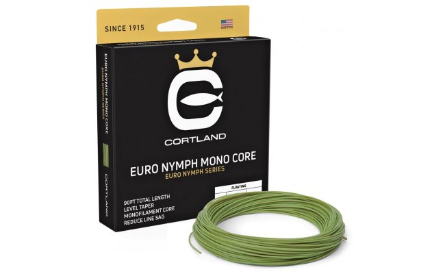 Mukask ra nymfovac Cortland Euro Nymph Mono Core EURO NYMPH SERIES Mukask ra nymfovac Cortland Euro Nymph Mono Core EURO NYMPH SERIES Level .022; Gekon zelen