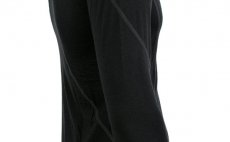 Funk�n� triko se zipem Sensor Merino DF �ern� - Bo�n� strana