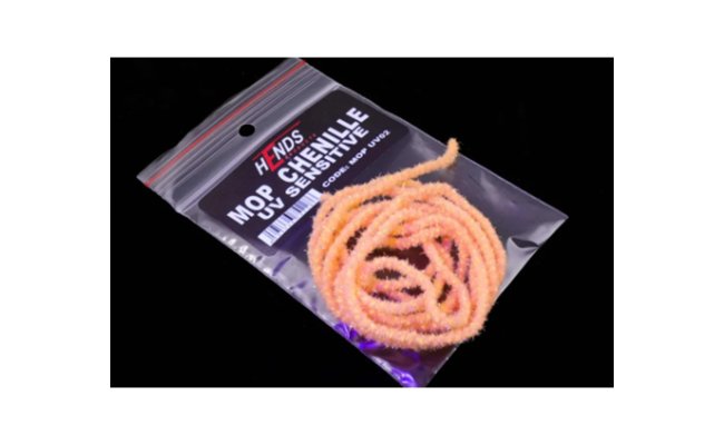 Speciální syntetická šenylka Hends MOP Chenille UV Sensitive Speciální syntetická šenylka Hends MOP Chenille UV Sensitive oranžová