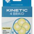 Splétaná šňůra Kinetic 4 Braid 150 m Fluo Yellow