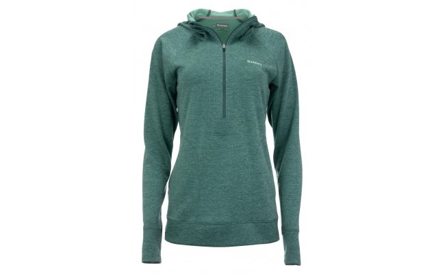 D�msk� ryb��sk� mikina Simms Bugstopper Hoody Avalon Teal Heather   D�msk� ryb��sk� mikina Simms Bugstopper Hoody Avalon Teal Heather XS