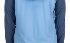 D�msk� ryb��sk� mikina Simms Bugstopper SolarFlex Hoody Cornflower Heather 