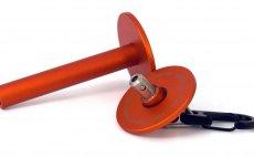 Drk cvek Smith Creek Tippet Holder Burnt Orange