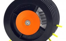 Drk cvek Smith Creek Tippet Holder Burnt Orange