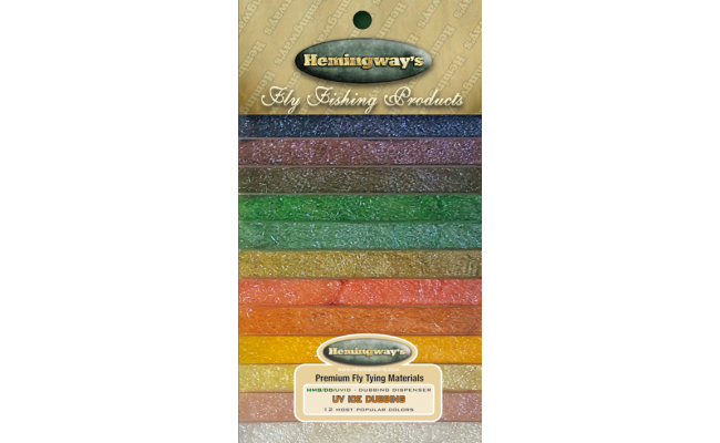 Dubbingov Box Hemingway's UV Ice Dubbing Dubbingov Box Hemingway's UV Ice Dubbing