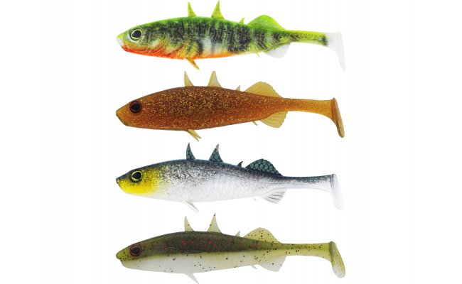 Gumov rybiky Westin Stanley The Stickleback Shadtail Dark Water Mix 9 Gumov rybiky Westin Stanley The Stickleback Shadtail Dark Water Mix 9 - 1,5 g; 5,5 cm