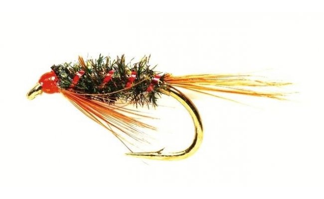 Jezern blk s fluo oranovou hlavikou  Jezern blk s fluo oranovou hlavikou , vel. 12