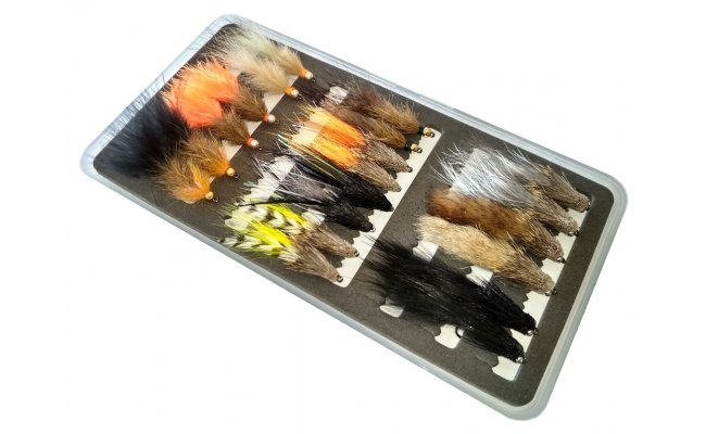 Univerzln pstruhov streamery na eku a jezero - Kolekce muek Univerzln pstruhov streamery na eku a jezero - Kolekce muek - 20 muek