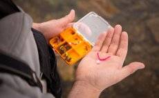 Krabika na muky Fulling Mill 6 Compartment Box Orange - V akci