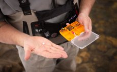 Krabika na muky Fulling Mill 6 Compartment Box Orange - V akci