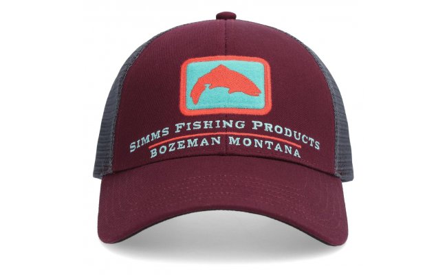 Kiltovka Simms Single Haul Small Fit Trucker Cap Mulberry Kiltovka Simms Single Haul Small Fit Trucker Cap Mulberry