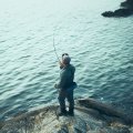 Muškařská šňůra intermediální Guideline Coastal Classic - V akci