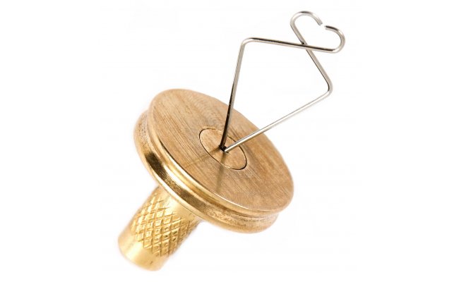 Rota�n� dubbovac� vidli�ka Leichi Dubbing Twister Brass Rota�n� dubbovac� vidli�ka Leichi Dubbing Twister Brass