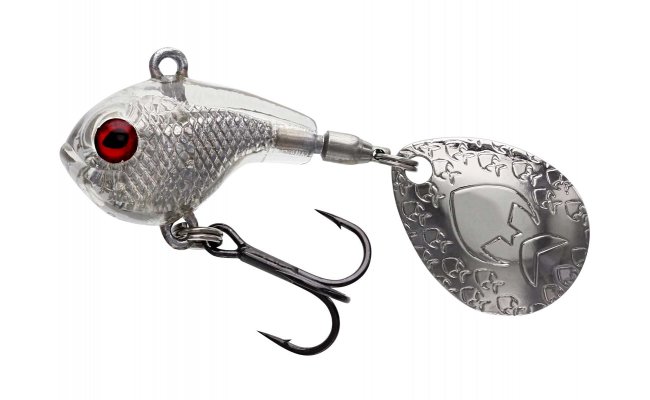 Rotan tpytka Westin Dropbite Spin Tail Jig Crystal Rotan tpytka Westin Dropbite Spin Tail Jig Crystal - 8 g; 2,6 cm