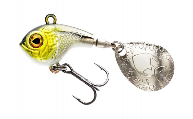 Rotan tpytka Westin Dropbite Spin Tail Jig Headlight Rotan tpytka Westin Dropbite Spin Tail Jig Headlight - 8 g; 2,6 cm