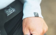 Rybsk mikina s kapuc Guideline Scandi Grey Melange