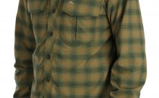 Ryb��sk� mikina Simms Coldweather Hoody Basswood MC Plaid