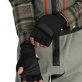 Rybářské rukavice Simms Windstopper Foldover Mitt Black