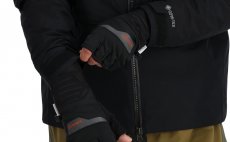Rybsk rukavice Simms Windstopper Half-Finger Glove Black