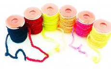 enylka z gumovch vlken Veniard Worm Chenille 3 mm