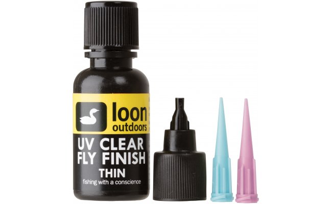 UV lak Loon Outdoors Clear Fly Finish Thin dk UV lak Loon Outdoors Clear Fly Finish Thin dk