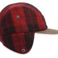 Zateplená čepice Simms Coldweather Cap Red Buffalo Plaid